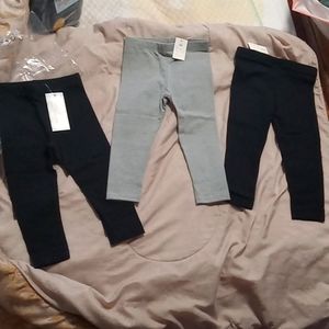 NQT 3Pack Cat&Jack Toddler Girl Leggings